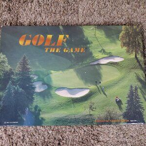 Board Game - Golf the Game by A M Company 1995 - Vintage - Complete